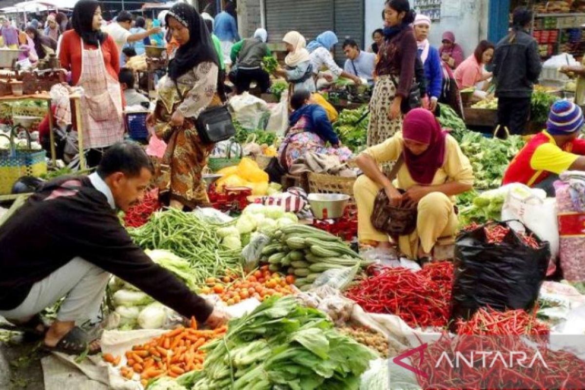 Tidak ada pergerakan signifikan harga bahan pokok di Padang Panjang