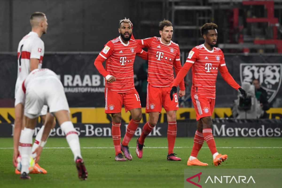 Bayern Muenchen puncaki klasemen seusai pukul Stuttgart 2-1