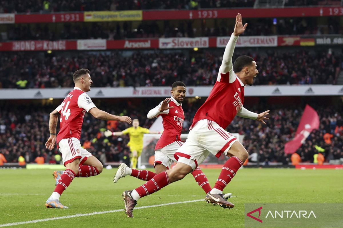 Gol Reiss Nelson bawa Arsenal menang dramatis 3-2 atas Bournemouth