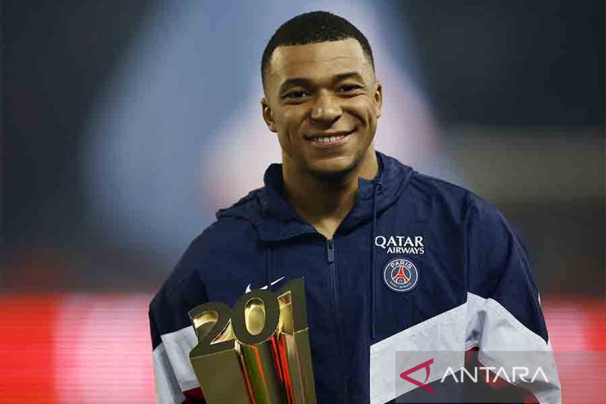 Kylian Mbappe akan jadi kapten Prancis dalam kualifikasi Euro 2024