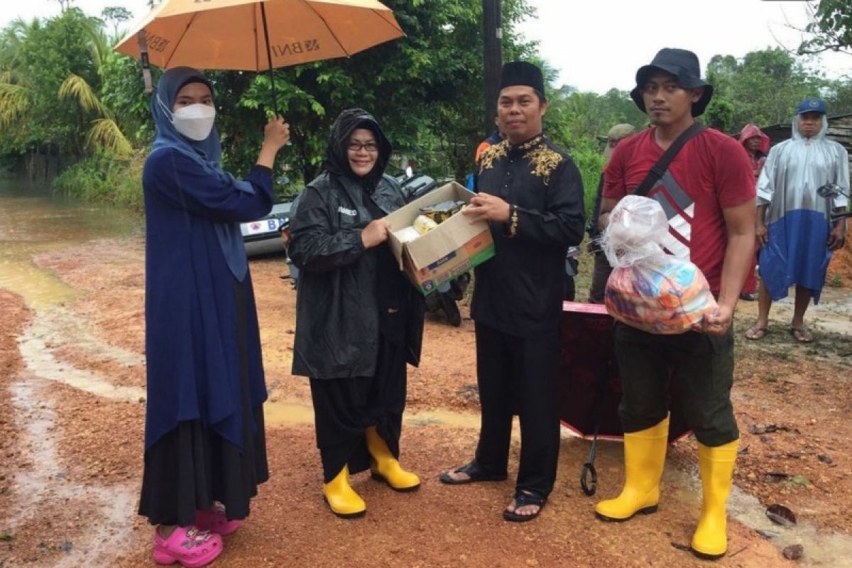 BPBD Bintan dirikan dapur umum guna bantu ratusan warga terdampak banjir