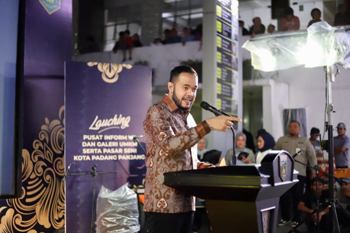 Wako : Galeri UMKM dan TIC gairahkan pariwisata Padang Panjang