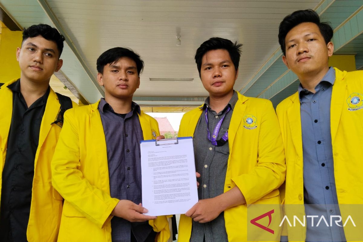 Mahasiswa Unsri sampaikan aspirasi kepada DPR