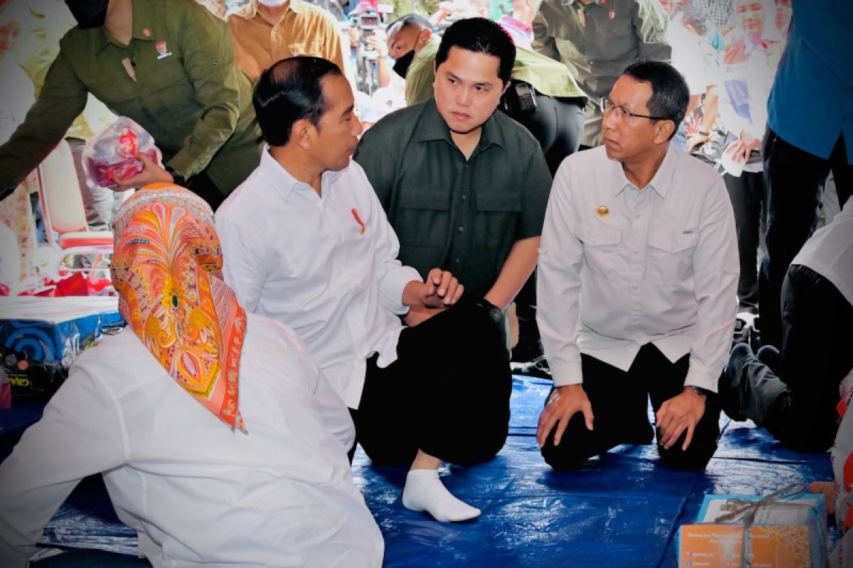 Menteri Erick Thohir dan Pemprov DKI cari solusi pascakebakaran Plumpang