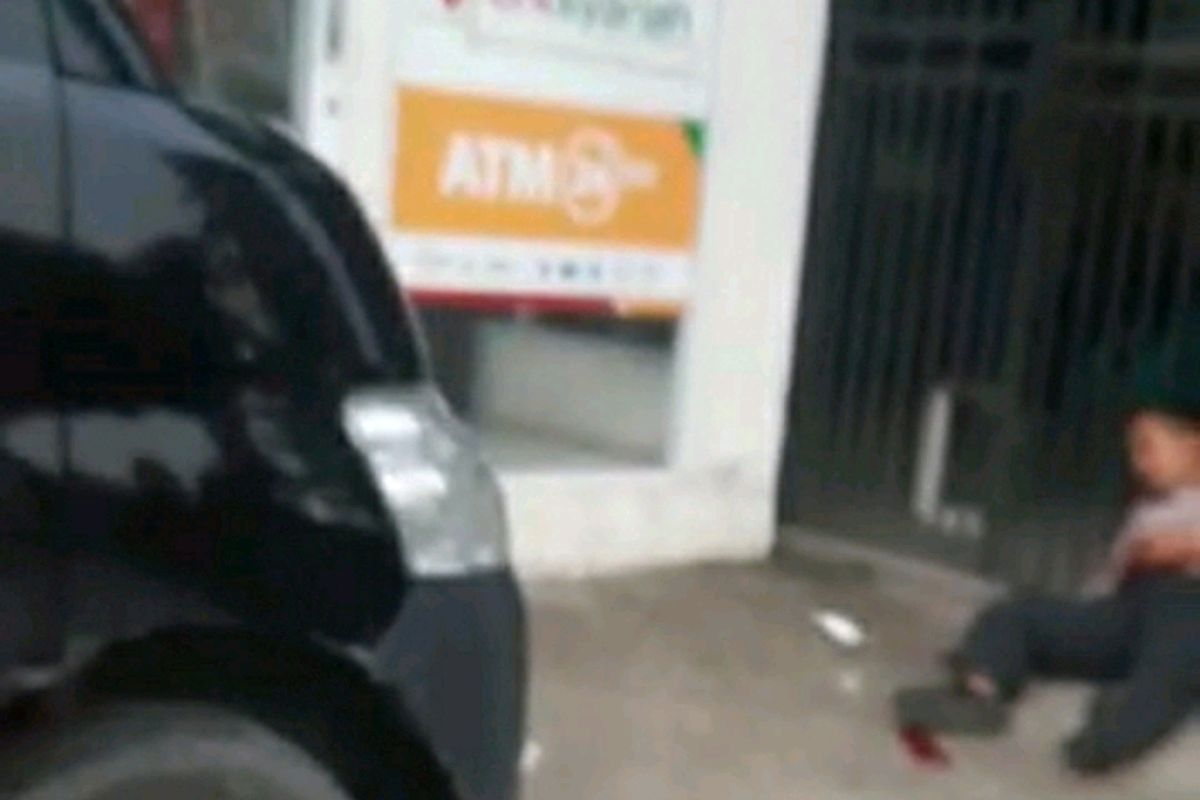 Petugas pengisi uang ATM di Pekanbaru dirampok dan ditembak