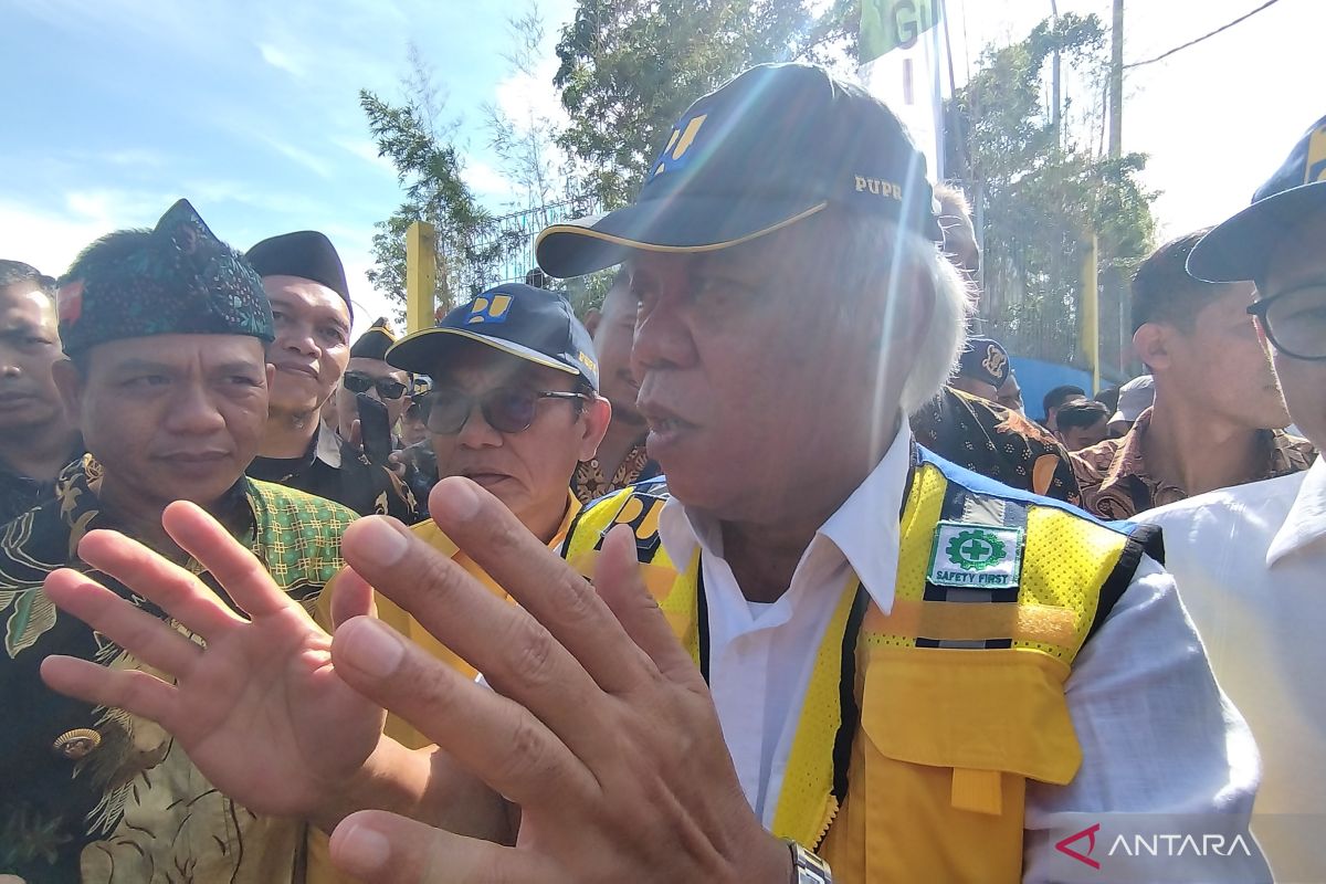 Menteri PUPR sebut 81 persen masalah banjir di Bandung sudah terselesaikan