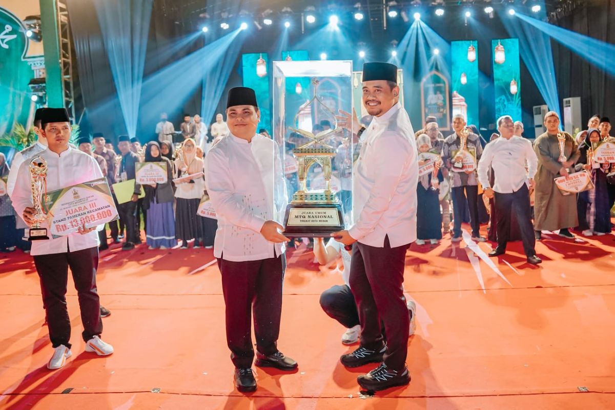 Medan Belawan kembali Juara Umum MTQ ke-56 tingkat Kota Medan