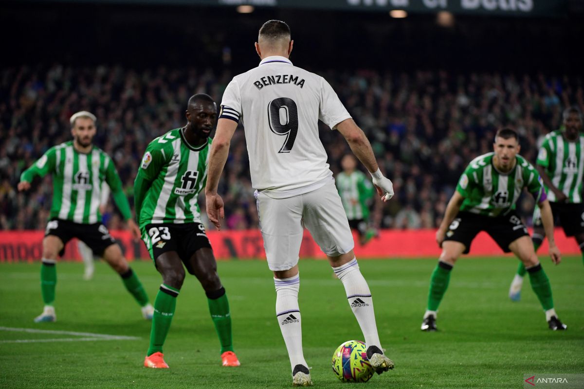 Liga Spanyol, Laga Real Madrid kontrak Real Betis berakhir imbang tanpa gol