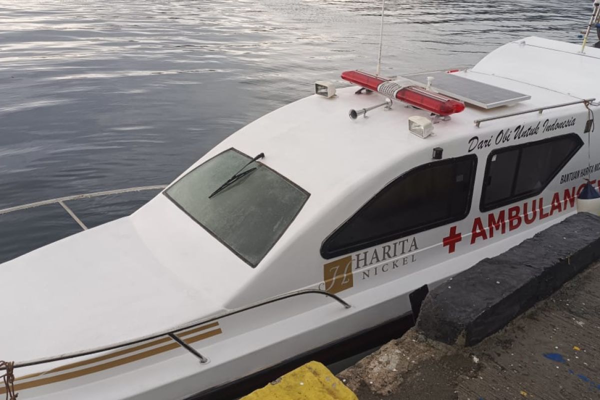 Kawasan 3T di Halmahera Selatan dapat bantuan ambulans laut
