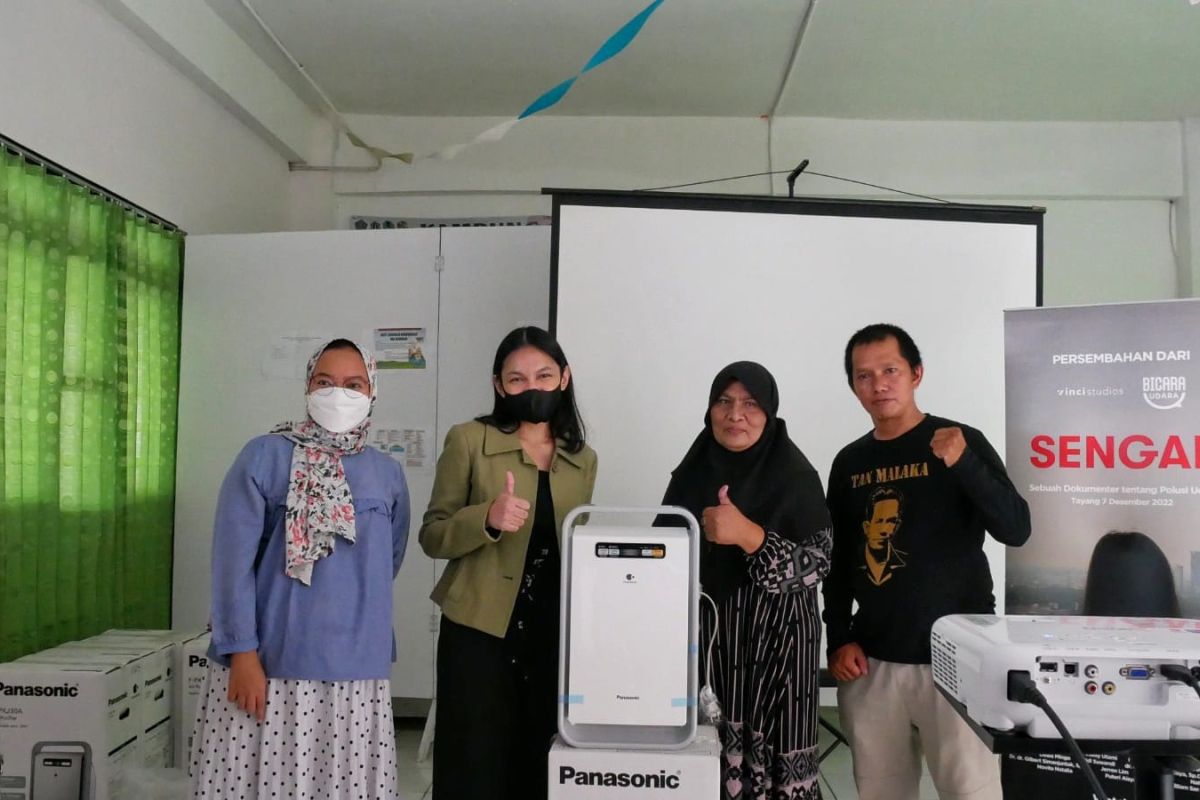 Panasonic GOBEL Tingkatkan Kualitas Udara Masyarakat Rusunawa Marunda bersama Bicara Udara