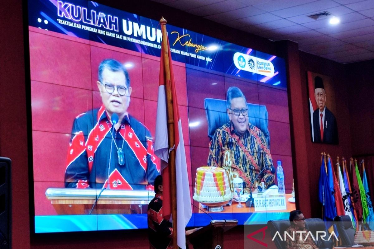 UNM Makassar hadirkan Hasto Kristiyanto kuliah umum kepemimpinan Soekarno