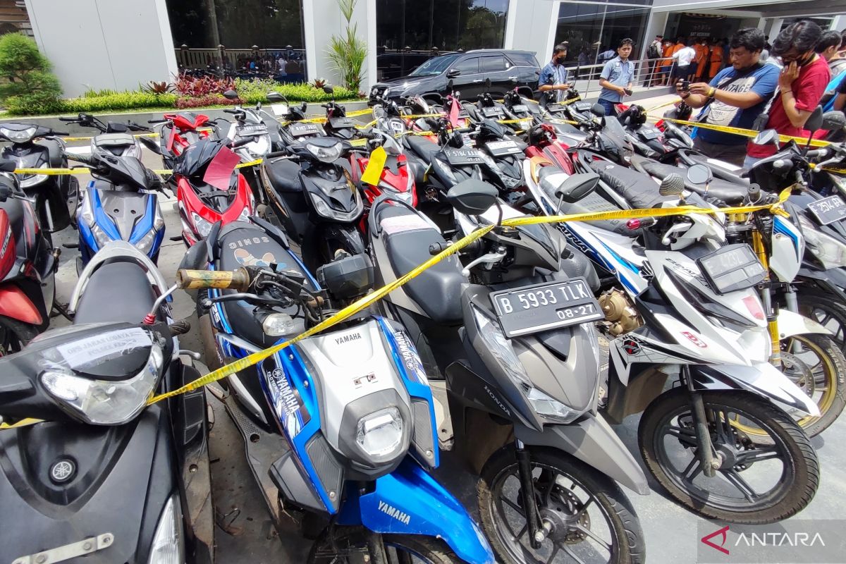 Polres Bogor ingin kembalikan 40 kendaraan hasil curian kepada pemiliknya
