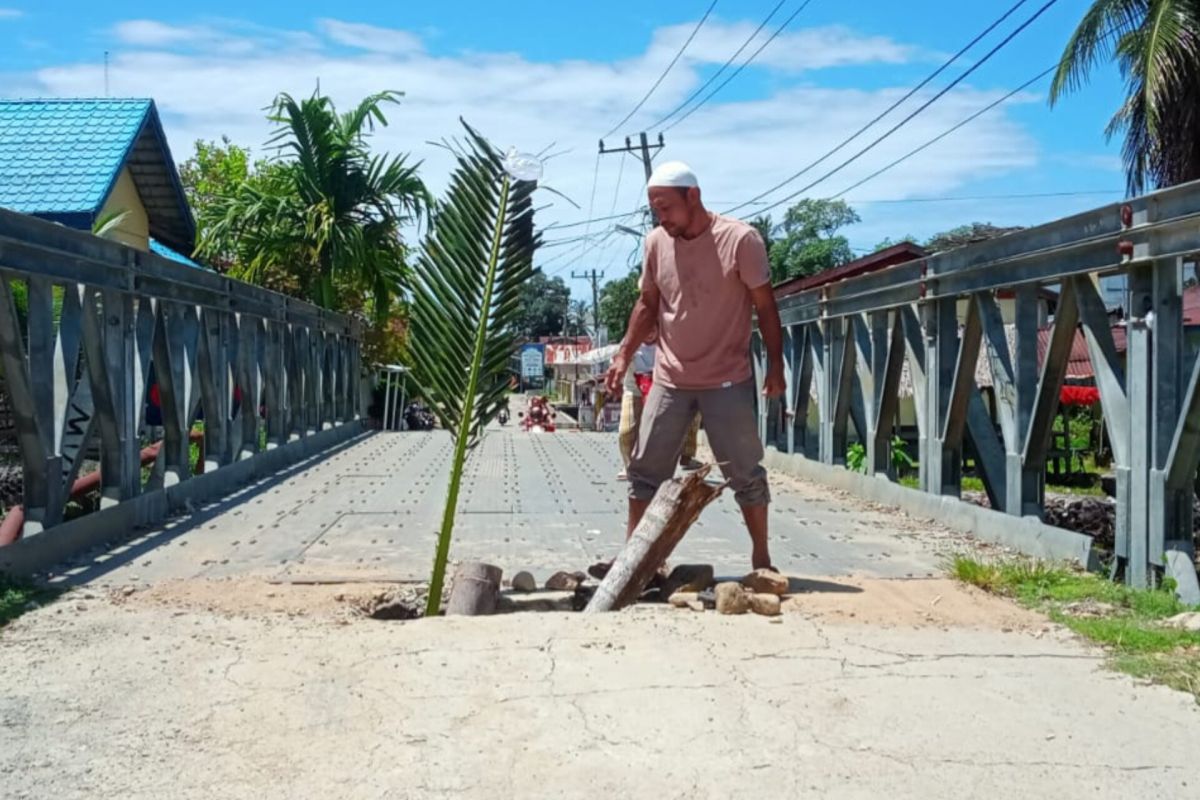 PUPR Abdya akan perbaiki jembatan amblas penghubung desa