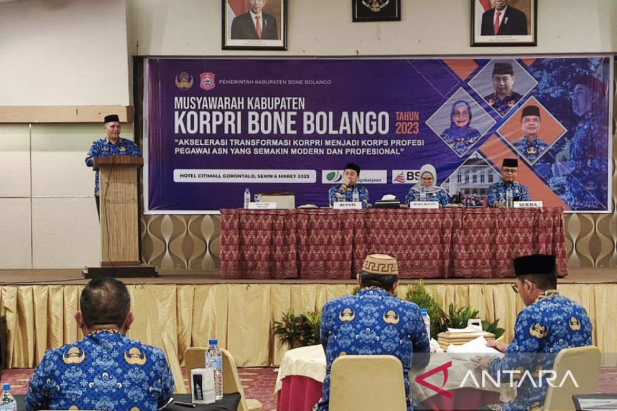 Wakil Ketua Korpri Gorontalo bahas isu strategis di Muskab