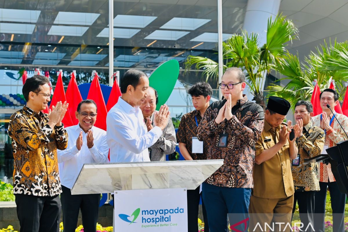Jokowi resmikan Mayapada Hospital Bandung