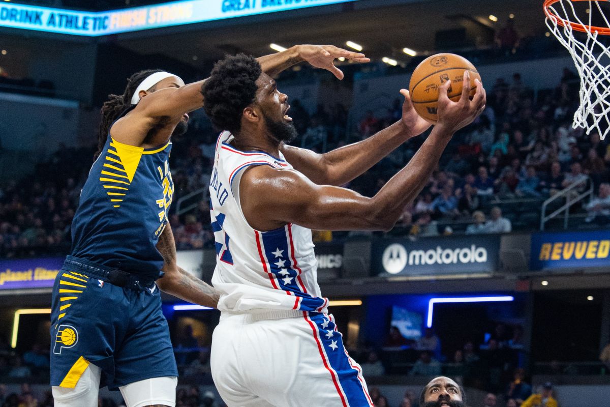 Joel Embiid bawa 76ers menang 147-143 atas Pacers