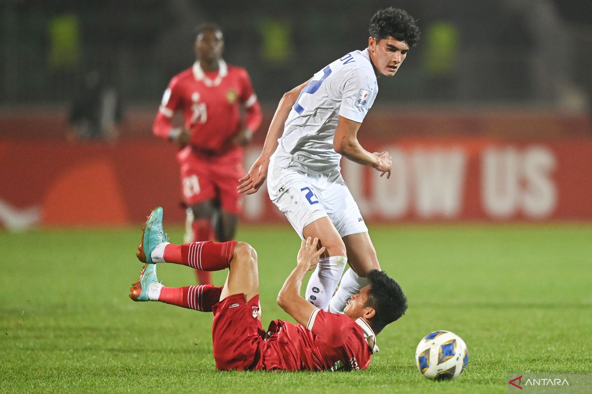 Timnas Indonesia U-20 vs Uzbekistan, garuda muda tersingkir di Piala Asia