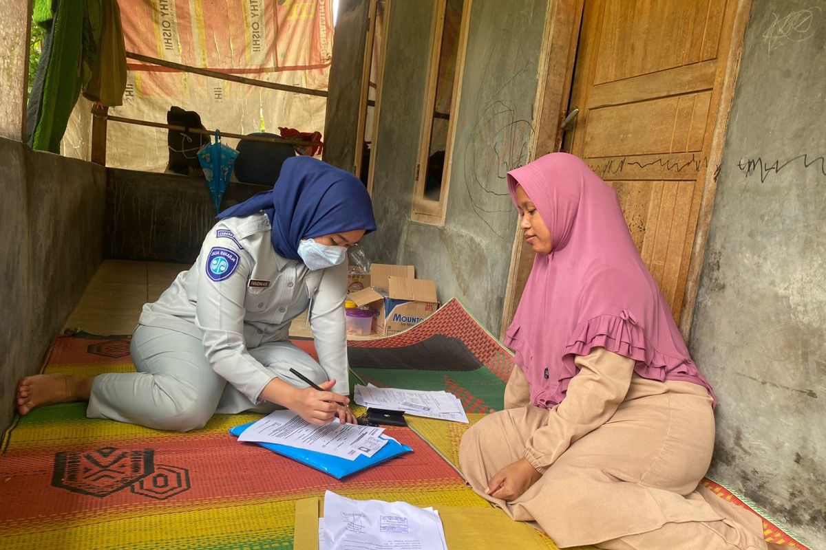 Pelayanan Cepat, Jasa Raharja Banten Serahkan Santunan Kepada Ahli Waris Korban Laka Lantas Cikande, Serang