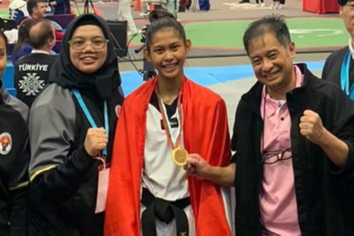 Indonesia secures gold in Taekwondo championship in Bulgaria
