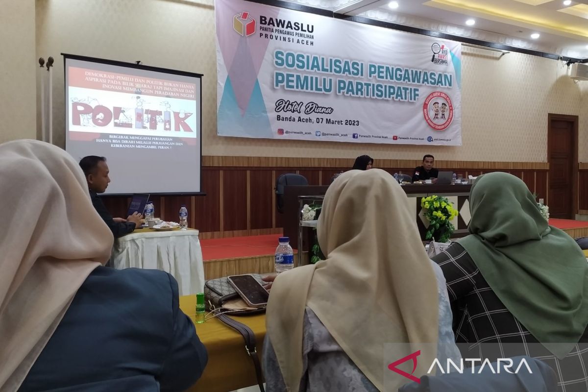 Panwaslih ajak masyarakat Aceh aktif kawal Pemilu 2024