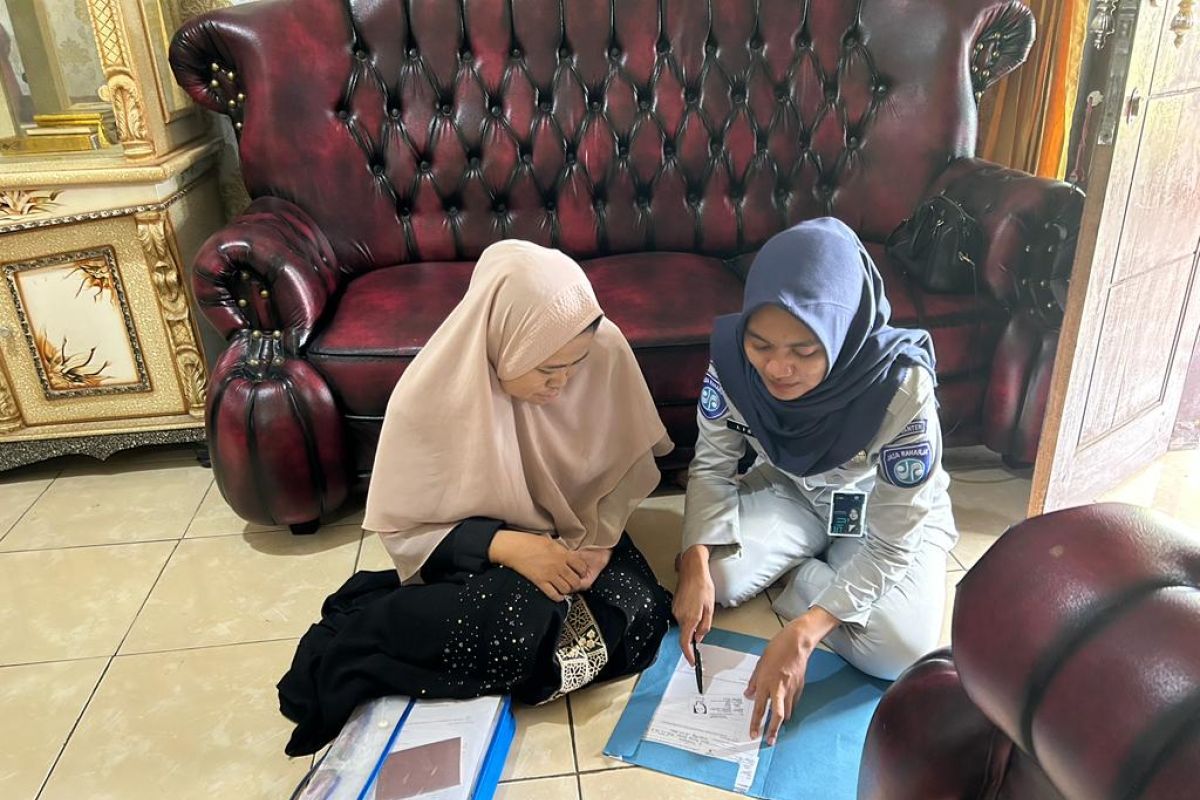 Petugas Jasa Raharja Survei Ahli Waris korban Laka Lantas di Tangerang