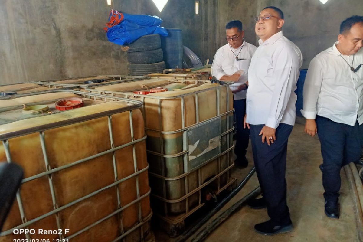 Ada gudang pengoplos minyak mentah di Lampung Selatan