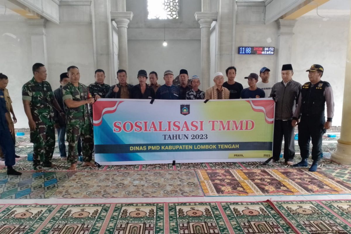 Program TMMD di Lombok Tengah menyasar enam desa