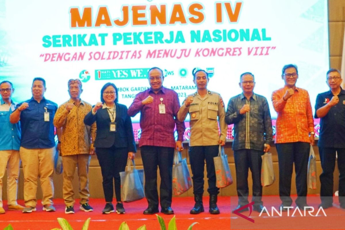 Serikat Pekerja menggelar Majelis Nasional di NTB