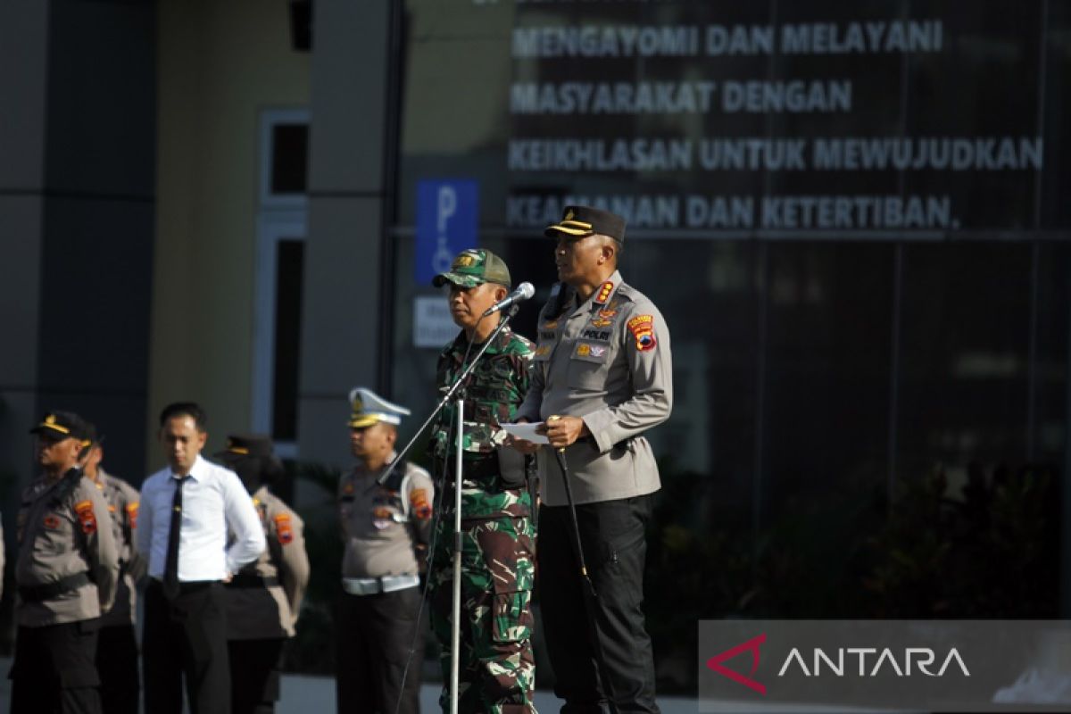 TNI-Polri bersinergi siap amankan Pemilu 2024 di  Solo