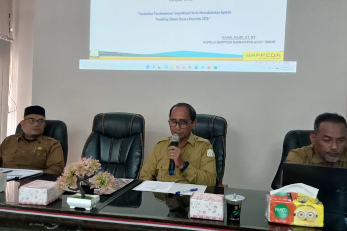 Pj Bupati Aceh Timur buka forum lintas perangkat daerah