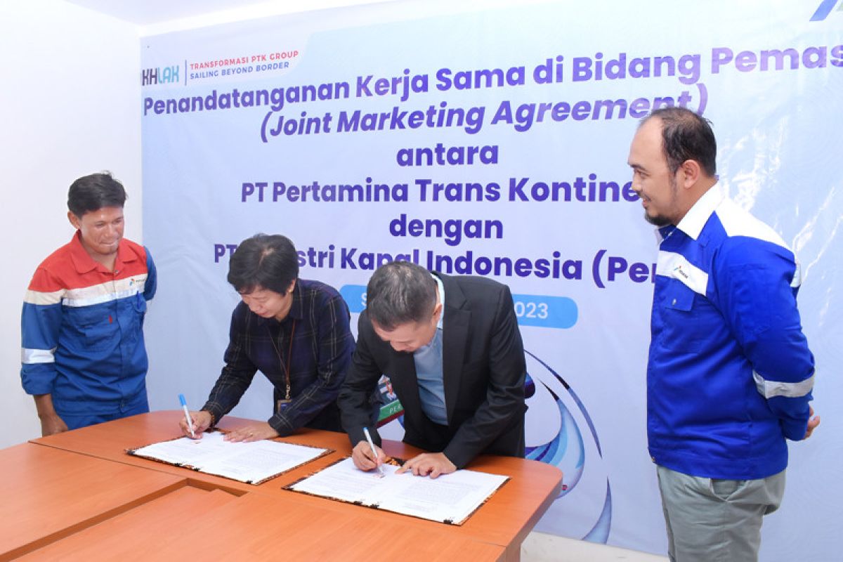 PT IKI teken MoU dengn PT PTK untuk memperkuat industri maritim