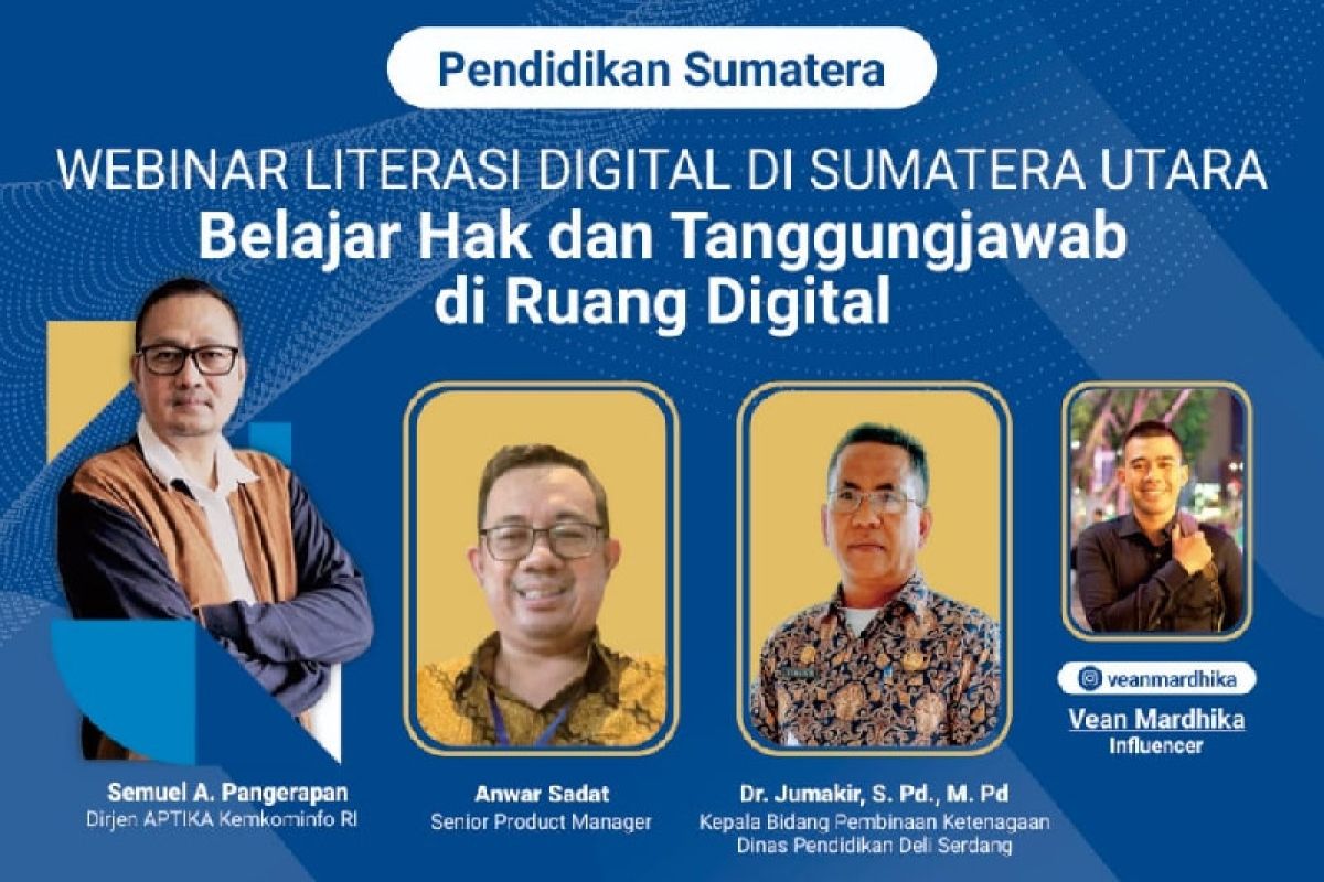 Literasi digital digelar di Deliserdang, belajar hak dan tanggungjawab jadi tema