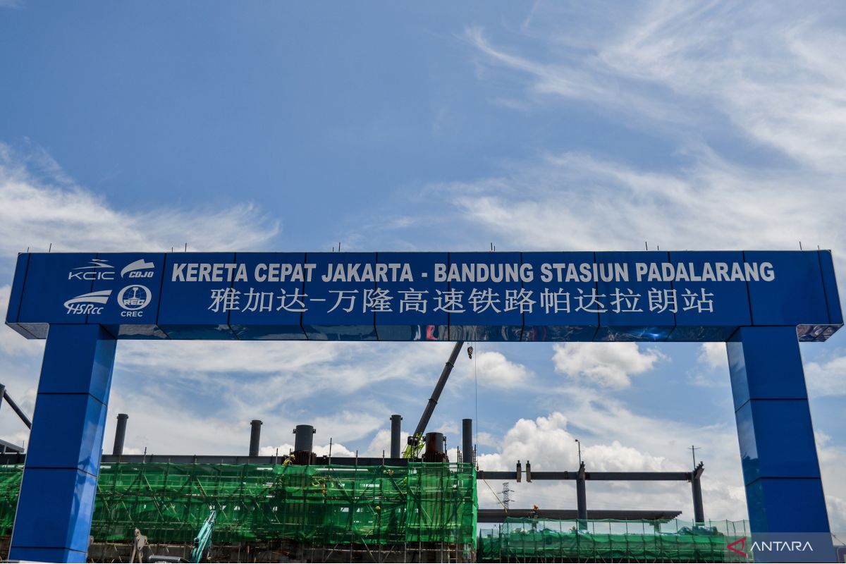 Progres Pembangunan Kereta Cepat Jakarta - Bandung - ANTARA News