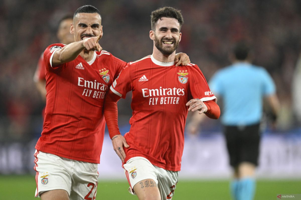 Benfica segel kemenangan tipis 2-1 atas Marseille