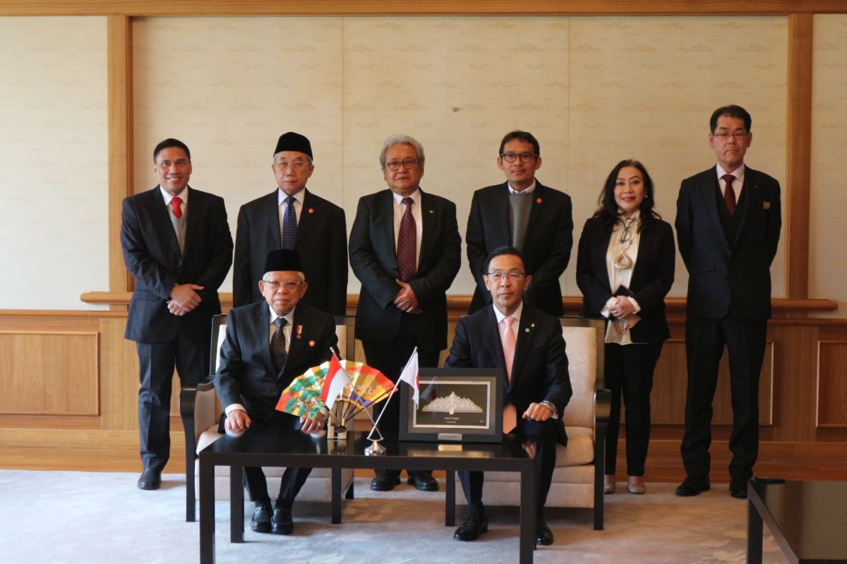 VP, Kyoto governor discuss cooperation, Indonesians' protection