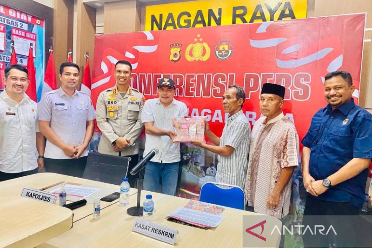 Polres Nagan Raya Aceh terapkan keadilan restoratif kasus dana desa