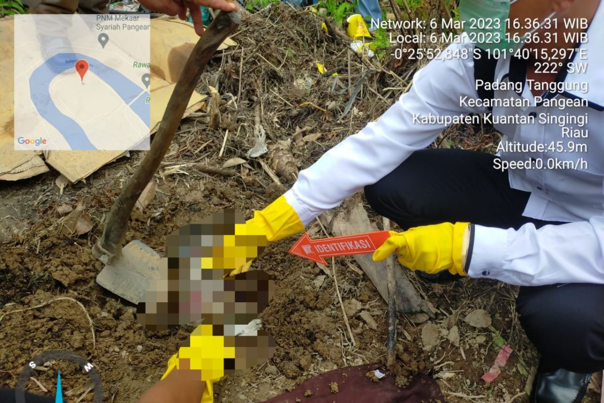 Bocah SMP di Kuansing tega kubur bayinya, dua lelaki diamankan