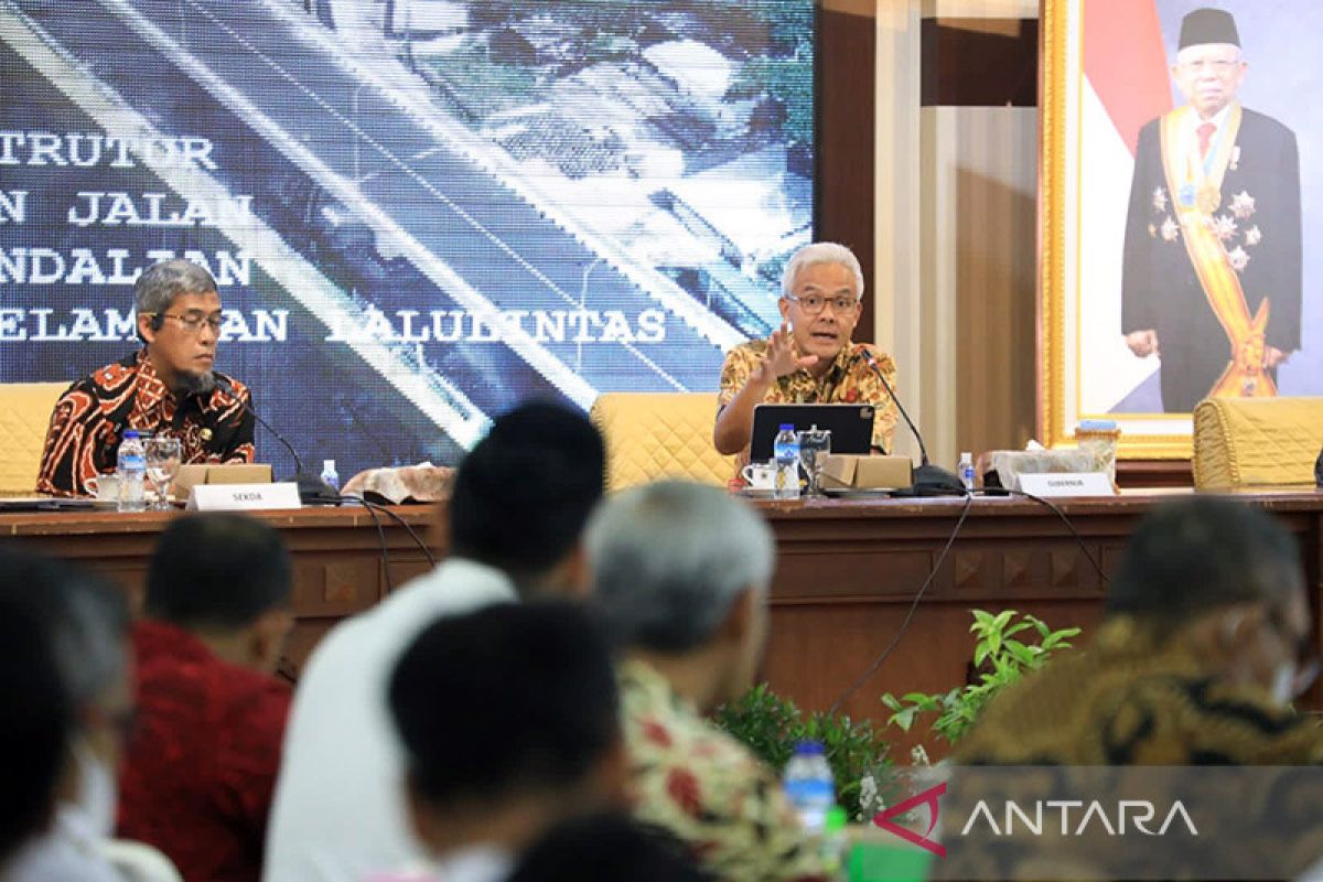 Ganjar pastikan bankeu pembangunan irigasi berlanjut