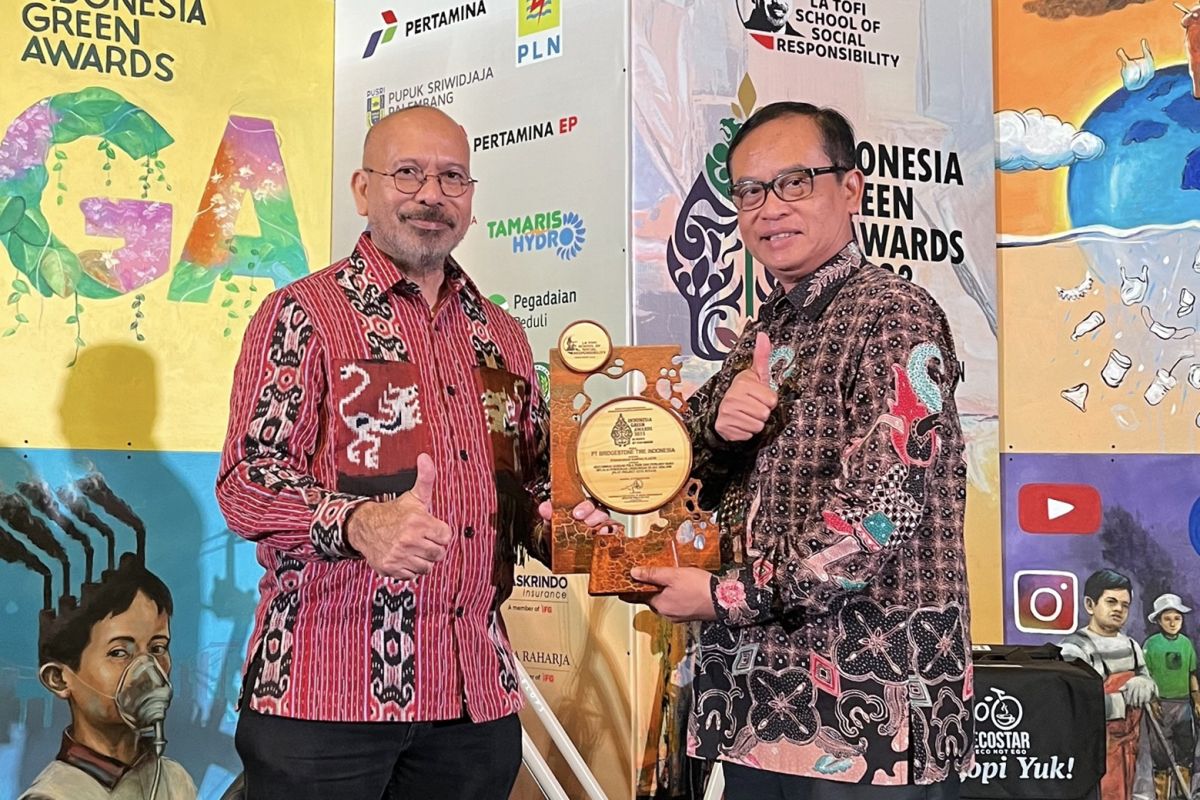 Bridgestone raih penghargaan di ajang Indonesia Green Award 2023