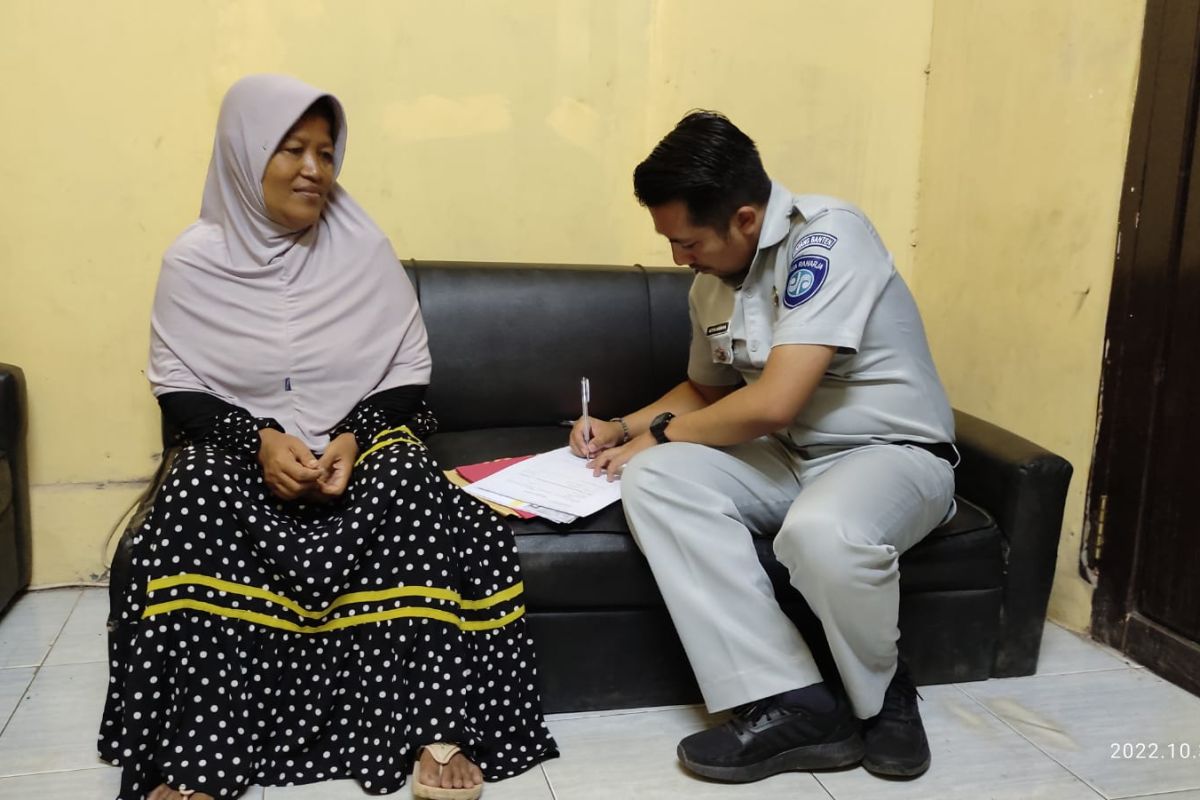 Percepat penyelesaian santunan, Jasa Raharja Banten lakukan jemput bola korban Laka Lantas di Banjarsari Lebak