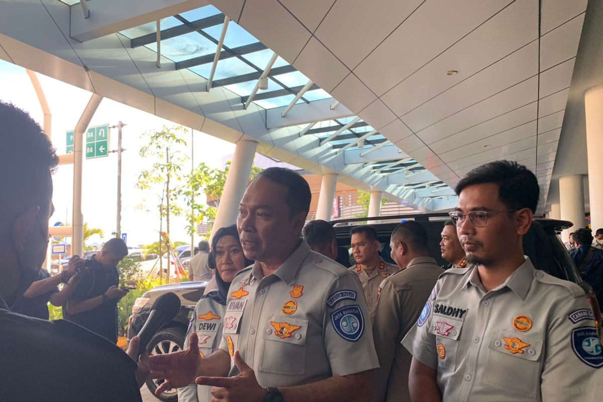 Persiapan operasi ketupat 2023, Kacab Jasa Raharja Banten dampingi Dirut dan Dir Ops survei jalur Merak-Ciwandan