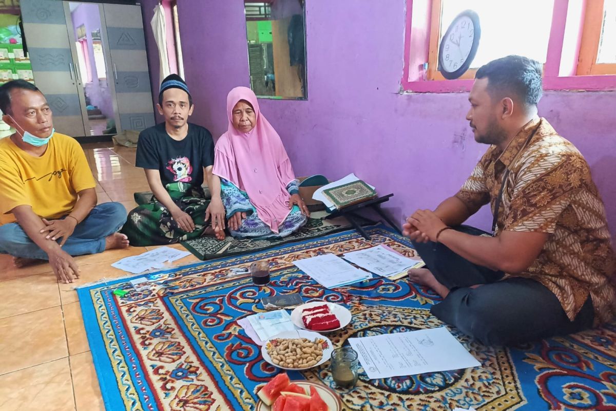 Jasa Raharja Banten serahkan santunan ke ahliwaris korban kecelakaan di Petir Serang
