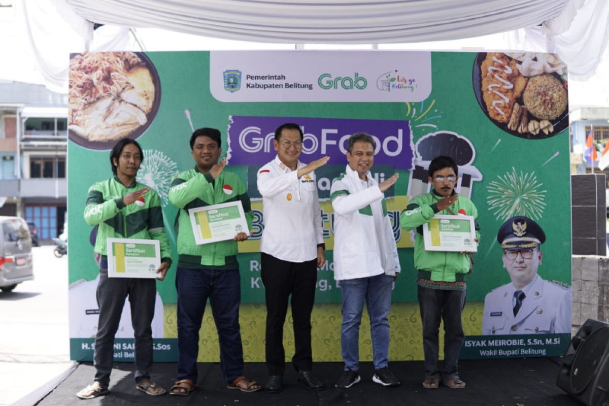 GrabFood Kini Hadir di Belitung Buka Akses Ekonomi Digital, Dukung Ratusan Resto Lokal