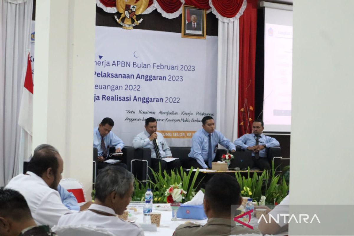 KPPN Tanjung Selor berbagi strategi pelaksanaan APBN 2023
