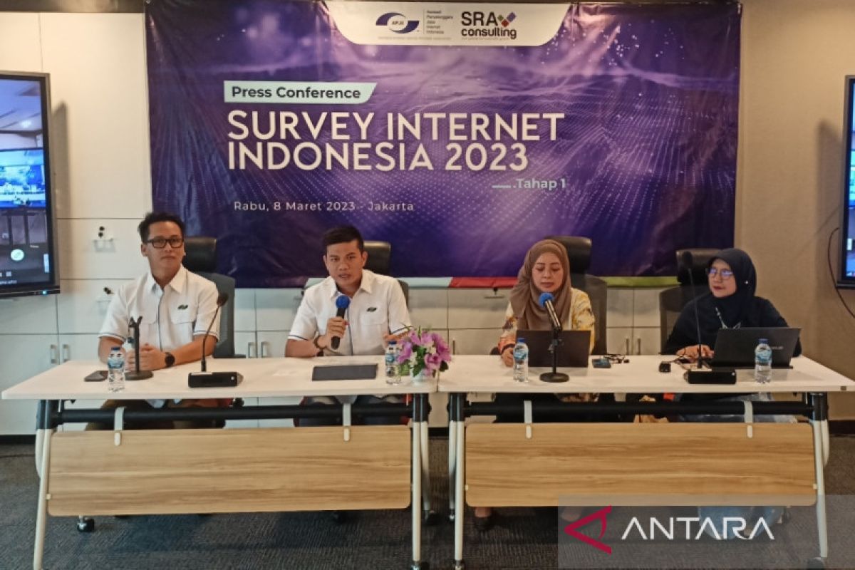 Survei APJII catat peningkatan penetrasi pengguna internet Indonesia