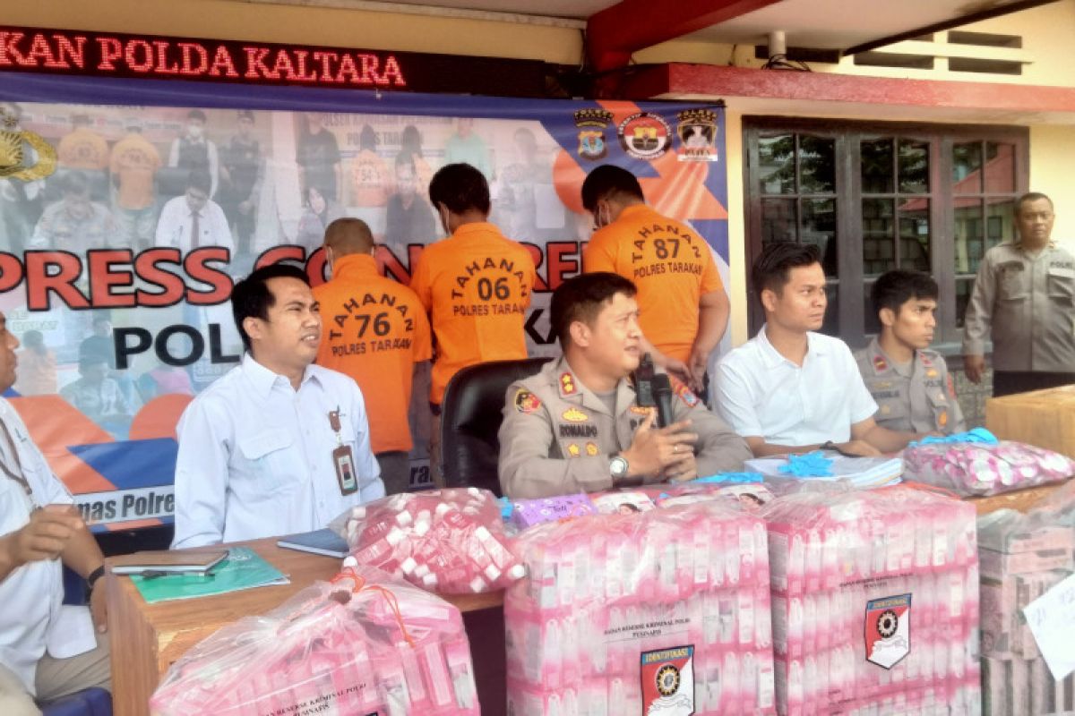 Polres Tarakan tangkap dua kepala cabang PT Pos Indonesia di Kaltara