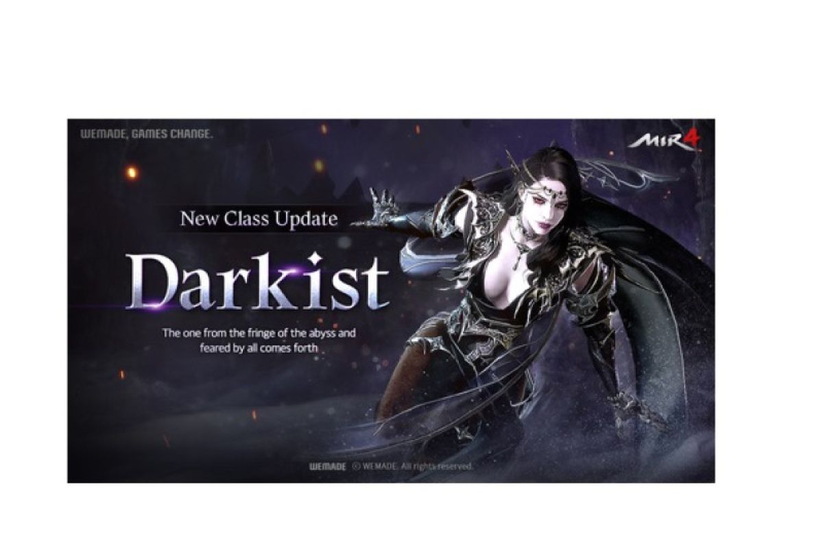 Wemade Update MIR4 Dengan Kelas Baru 'Darkist' untuk Paksa Semua Menurutinya