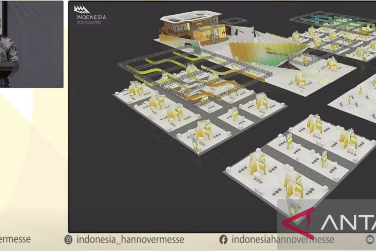 Kemenperin buat booth dengan ikon kapal pinisi di Hannover Messe 2023