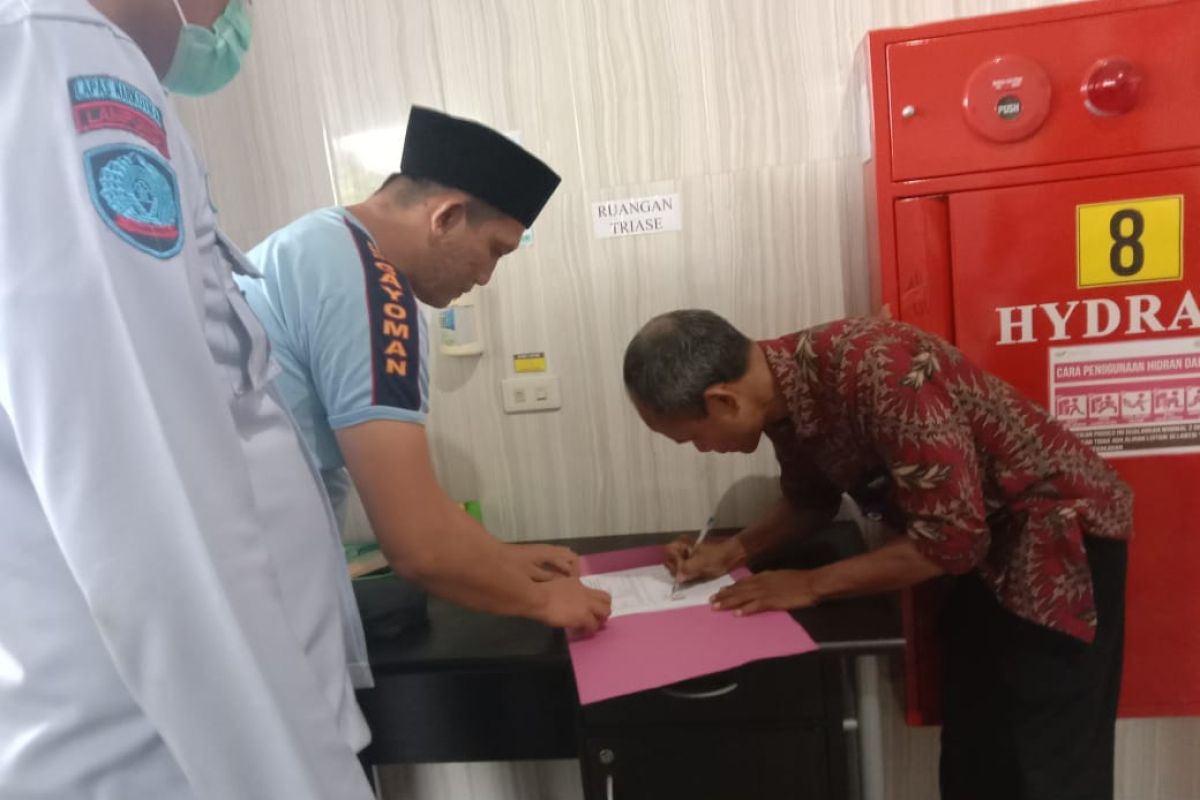 Lapas narkotika bandar Lampung gerak cepat pasca warga binaan kecelakaan