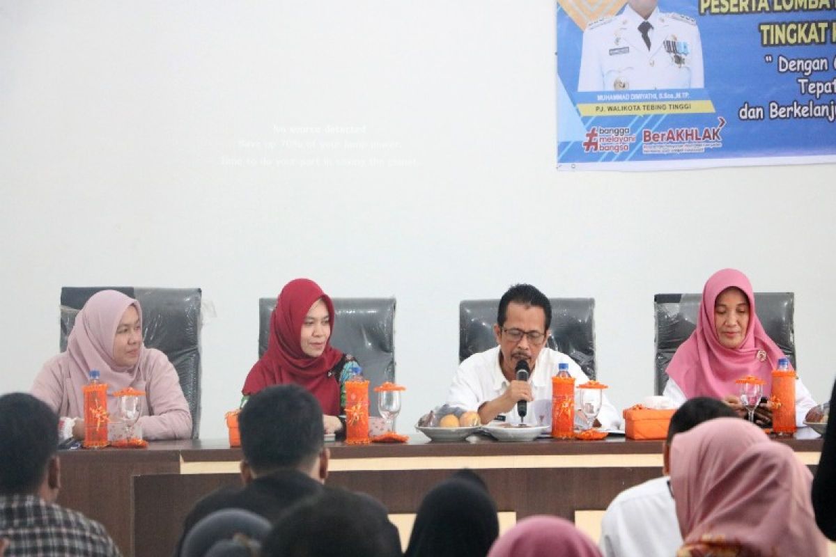 Plt Sekda pimpin rapat lomba TTG Kota Tebing Tinggi 2023